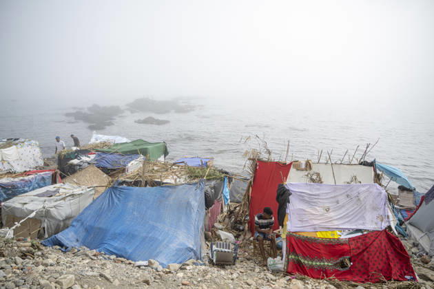 Settlements Continue on El Trampolín Beach Settlements on El Trampolín Beach, as of September 7, 2026, in Ceuta, Spain. Despite having been cleared, the camp on El Trampolín Beach resembles a makeshift city and remains occupied by people who continue to arrive in Ceuta. SEPTEMBER 7, 2026 Ceuta, Spain  Copyright: xMarcosxMorenox 7756342