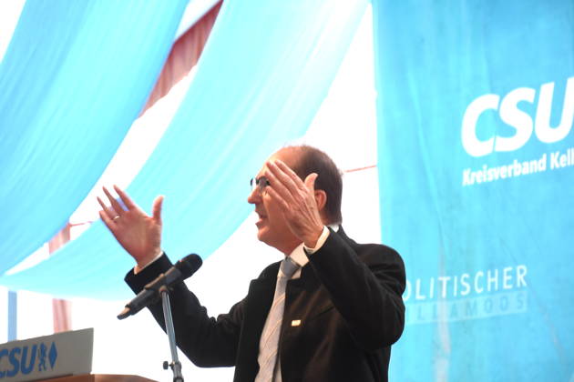 Alexander Dobrindt, CSU Bundesinnenminister Abendsberg 07.09.2026 Politischer Frühschoppen am Gillamoos CSU im Hofbräu Festzelt Foto Abendsberg