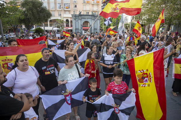 Protest in Ceuta Over the Immigration Situation Dozens of people protest over the immigration situation in Ceuta on September 8, 2026, in Ceuta, Spain SEPTEMBER 7, 2026 Ceuta Ceuta, Spain  Copyright: xMarcosxMorenox 7756941