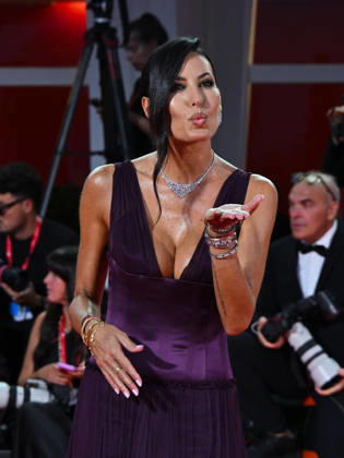IPA88249283 - Venice, 83rd Venice International Film Festival 2026 - Night 6 - Red carpet for the film *Diva e Donna* - Pictured: Elisabetta Gregoraci  Copyright: xManuelexMangiarottix xPoolxPhotoxEventsx08x IPA88249283