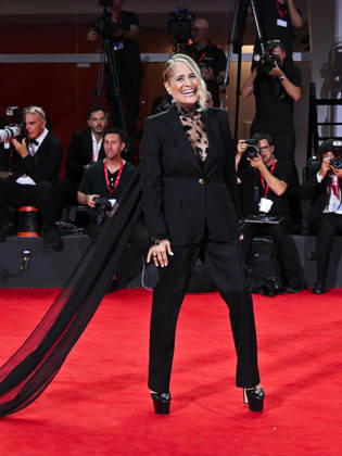 IPA88249699 - Venice, 83rd Venice International Film Festival 2026 - Night 6 - Red carpet for the film *Diva e Donna* - Pictured: Heather Parisi  Copyright: xManuelexMangiarottix xPoolxPhotoxEventsx08x IPA88249699
