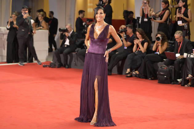 Delegazione Diva e Donna red carpet in Venice Lido - 07 Sep 2026 Elisabetta Gregoraci attends the red carpet of Delegazione during the 83rd Venice Film Festival at Palazzo del Cinema. Venice Lido Italy Copyright: xMarioxCartellix xSOPAxImagesx _DSC0988