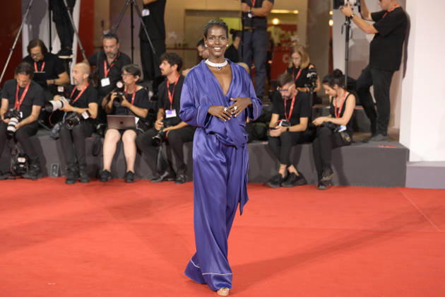 Delegazione Diva e Donna red carpet in Venice Lido - 07 Sep 2026 Mariam Battistelli attends the red carpet of Delegazione during the 83rd Venice Film Festival at Palazzo del Cinema. Venice Lido Italy Copyright: xMarioxCartellix xSOPAxImagesx _DSC1024