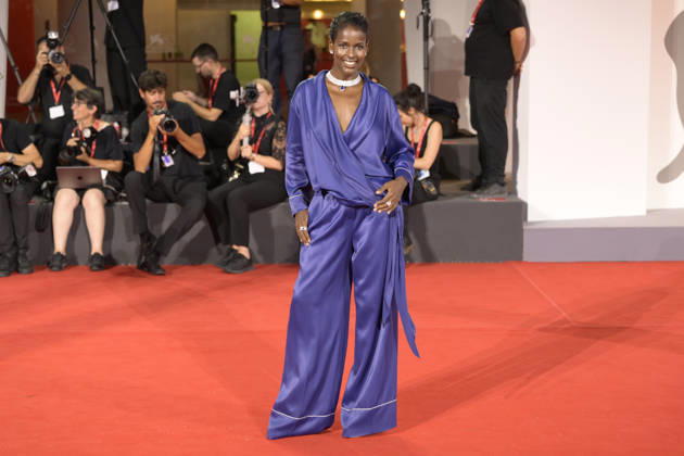 Delegazione Diva e Donna red carpet in Venice Lido - 07 Sep 2026 Mariam Battistelli attends the red carpet of Delegazione during the 83rd Venice Film Festival at Palazzo del Cinema. Venice Lido Italy Copyright: xMarioxCartellix xSOPAxImagesx _DSC1027