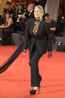 Delegazione Diva e Donna red carpet in Venice Lido - 07 Sep 2026 Heather Parisi attends the red carpet of Delegazione during the 83rd Venice Film Festival at Palazzo del Cinema. Venice Lido Italy Copyright: xMarioxCartellix xSOPAxImagesx _DSC1130