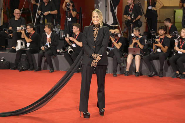 Delegazione Diva e Donna red carpet in Venice Lido - 07 Sep 2026 Heather Parisi attends the red carpet of Delegazione during the 83rd Venice Film Festival at Palazzo del Cinema. Venice Lido Italy Copyright: xMarioxCartellix xSOPAxImagesx _DSC1144