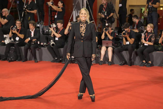 Delegazione Diva e Donna red carpet in Venice Lido - 07 Sep 2026 Heather Parisi attends the red carpet of Delegazione during the 83rd Venice Film Festival at Palazzo del Cinema. Venice Lido Italy Copyright: xMarioxCartellix xSOPAxImagesx _DSC1148
