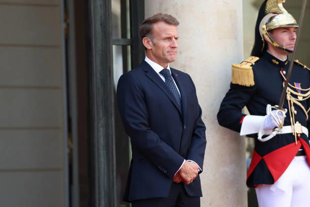 Emmanuel Macron recÌßoit Mr LEE Jae Myung, PreÌsident de la ReÌpublique de CoreÌe Emmanuel Macron recoit Mr LEE Jae Myung, PrÃ sident de la RÃ publique de CorÃ e dans le cadre d une visite d Etat au Palais de l ElysÃ e Ã Paris, le 8 septembre 2026. French President, Emmanuel Macron welcomed Mr. LEE Jae Myung, President of the Republic of Korea, during a state visit to the ElysÃ e Palace in Paris on September 8, 2026.  Copyright: xFabricexChasseryx