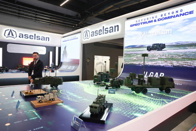 34th International Defence Industry Exhibition in Poland KIELCE, POLAND - SEPTEMBER 8: Aselsan stand is seen during the 34th International Defence Industry Exhibition (MSPO) in Kielce, Poland, on September 8, 2026. Jakub Porzycki Anadolu Kielce Poland. Editorial use only. Please get in touch for any other usage.  Copyright: x2026xAnadoluxJakubxPorzyckix