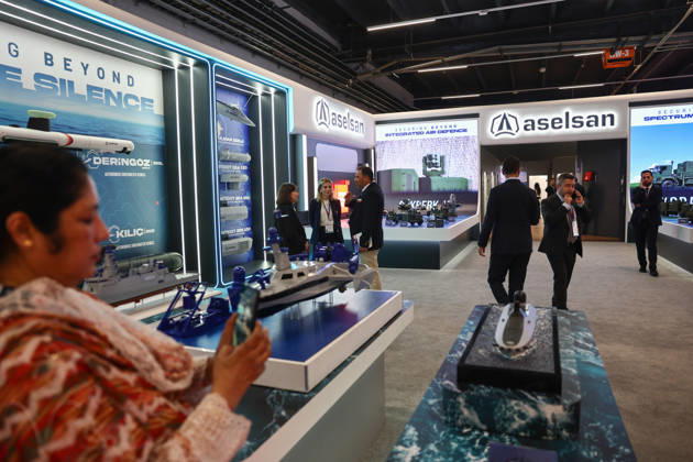 34th International Defence Industry Exhibition in Poland KIELCE, POLAND - SEPTEMBER 8: Aselsan stand is seen during the 34th International Defence Industry Exhibition (MSPO) in Kielce, Poland, on September 8, 2026. Jakub Porzycki Anadolu Kielce Poland. Editorial use only. Please get in touch for any other usage.  Copyright: x2026xAnadoluxJakubxPorzyckix