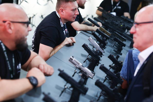 34th International Defence Industry Exhibition in Poland KIELCE, POLAND - SEPTEMBER 8: Visitors are seen during the 34th International Defence Industry Exhibition (MSPO) in Kielce, Poland, on September 8, 2026. Jakub Porzycki Anadolu Kielce Poland. Editorial use only. Please get in touch for any other usage.  Copyright: x2026xAnadoluxJakubxPorzyckix