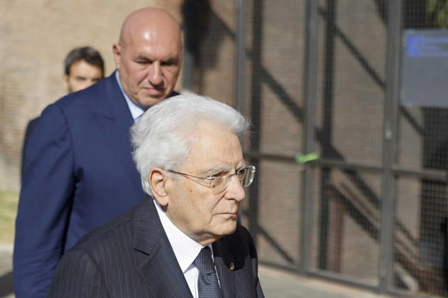 September 8, 2026, Rome, Rome, ITALY: President of the Republic Sergio Mattarella and Minister of Defense Guido Crosetto. Commemorative ceremony on the occasion of the 83rd anniversary of the Defense of Rome at Porta San Paolo and the Parco della Resistenza on September 8, Rome, September 8, 2026. Rome ITALY  - ZUMAa289 20260908_zia_a289_210 Copyright: xRiccardoxDexLucax xAgfx