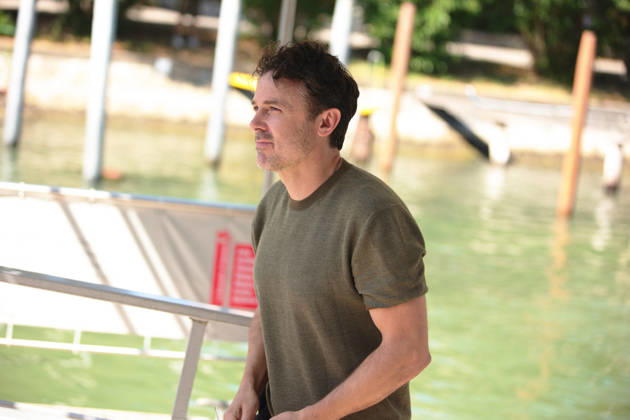 September 8, 2026, Venice, Italy: American actor and director Casey Affleck arrives at the Darsena Excelsior ahead of the presentation of Company during the 83rd Venice International Film Festival. Venice Italy - ZUMAs197 20260908_aaa_s197_045 Copyright: xMarcoxBaradax