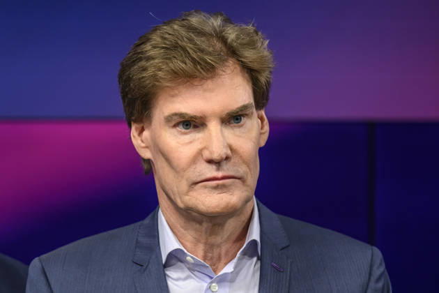 v.l. Carsten Maschmeyer (Unternehmer), GER, Berlin, Studio, zu Gast bei Maischberger, politische Talkshow, TV, Format, mit Moderatorin Sandra Maischberger, Das Erste, aus Adlershof Am Studio 20, 08.09.2026, Copyright: HMBxMedia UwexKoch