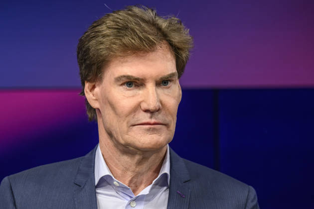 v.l. Carsten Maschmeyer (Unternehmer), GER, Berlin, Studio, zu Gast bei Maischberger, politische Talkshow, TV, Format, mit Moderatorin Sandra Maischberger, Das Erste, aus Adlershof Am Studio 20, 08.09.2026, Copyright: HMBxMedia UwexKoch