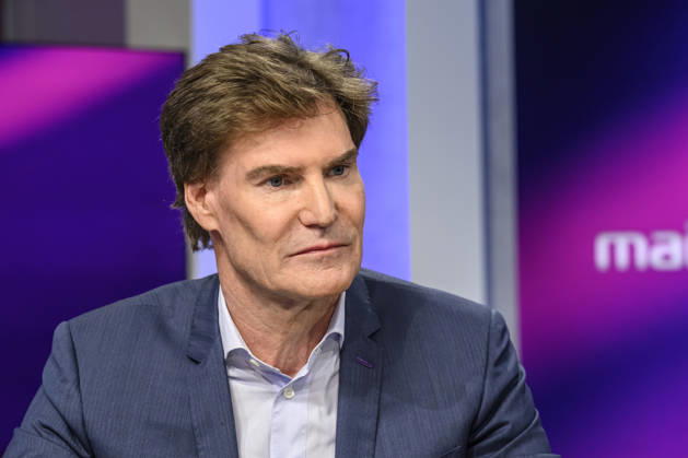 v.l. Carsten Maschmeyer (Unternehmer), GER, Berlin, Studio, zu Gast bei Maischberger, politische Talkshow, TV, Format, mit Moderatorin Sandra Maischberger, Das Erste, aus Adlershof Am Studio 20, 08.09.2026, Copyright: HMBxMedia UwexKoch