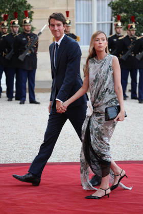 DiÌ‚ner d Etat en l honneur de Mr LEE Jae Myung, PreÌsident de la ReÌpublique de CoreÌe Alexandre Arnault and his wife Gà raldine Guyot Emmanuel Macron et Brigitte Macron recoivent Mr LEE Jae Myung, PreÌsident de la ReÌpublique de CoreÌe et son à pouse, Kim Hye-kyung, à l occasion d un diner d à tat au Palais de l Elysà e à Paris, le 8 septembre 2026. French President, Emmanuel Macron and his wife, Brigitte Macron hosted Mr. LEE Jae Myung, President of the Republic of Korea, and his wife, Kim Hye-kyung, at a state dinner at the Elysà e Palace in Paris on September 8, 2026. Copyright: xFabricexChasseryx