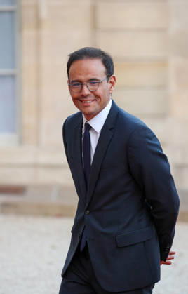 DiÌ‚ner d Etat en l honneur de Mr LEE Jae Myung, PreÌsident de la ReÌpublique de CoreÌe Cedric O Emmanuel Macron et Brigitte Macron recoivent Mr LEE Jae Myung, PreÌsident de la ReÌpublique de CoreÌe et son à pouse, Kim Hye-kyung, à l occasion d un diner d à tat au Palais de l Elysà e à Paris, le 8 septembre 2026. French President, Emmanuel Macron and his wife, Brigitte Macron hosted Mr. LEE Jae Myung, President of the Republic of Korea, and his wife, Kim Hye-kyung, at a state dinner at the Elysà e Palace in Paris on September 8, 2026. Copyright: xFabricexChasseryx