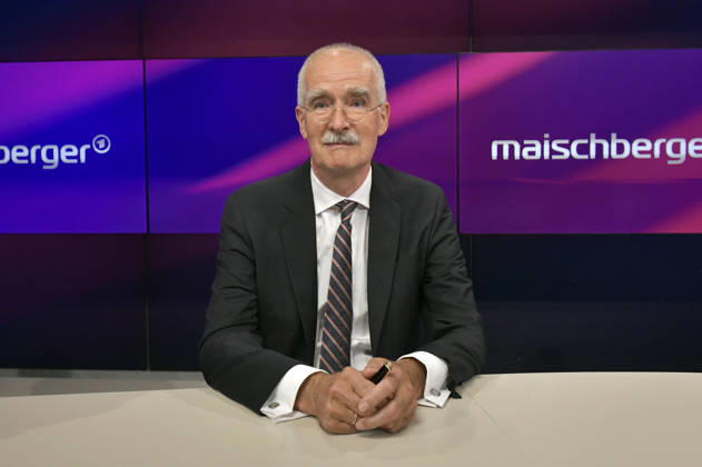 Sergej Lochthofen in der ARD-Talkshow maischberger im Studio Berlin Adlershof. Berlin, 08.09.2026