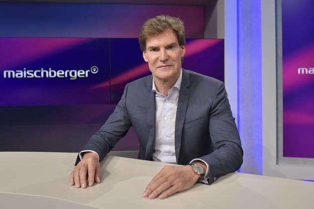 Carsten Maschmeyer in der ARD-Talkshow maischberger im Studio Berlin Adlershof. Berlin, 08.09.2026
