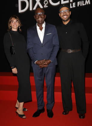 Lucien Jean Baptiste with his son and daughter-in-law Preview of the film *Dix pour cent* at the Olympia in Paris on September 8, 2026 Coadic Guirec Bestimage Preview of the film *Dix pour cent* at the Olympia in Paris on September 8, 2026 Paris, France  Copyright: xCOADICxGUIRECx xBESTIMAGExCOADICxGUIRECx xBESTIMAGEx