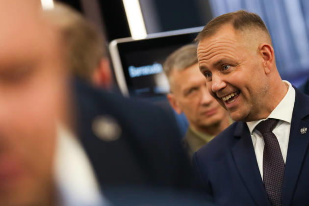 34th International Defense Industry Exhibition In Kielce Karol Nawrocki, President of Poland, attends the 34th International Defense Industry Exhibition at Targi Kielce in Kielce, Poland, on September 8, 2026. The International Defense Industry Exhibition (MSPO) is the largest defense fair in Central and Eastern Europe. During the event, representatives of state authorities, defense ministers, and delegations of military staffs meet, and the most modern defense systems, military technologies and military projects are presented. Kielce Poland  Copyright: xKlaudiaxRadeckax originalFilename: radecka-34thinte260908_npxur.jpg