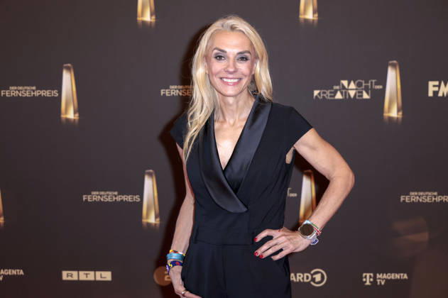 Inga Leschek bei der Verleihung des Deutschen Fernsehpreises 2026 - Die Nacht der Kreativen in der Flora. Köln, 08.09.2026