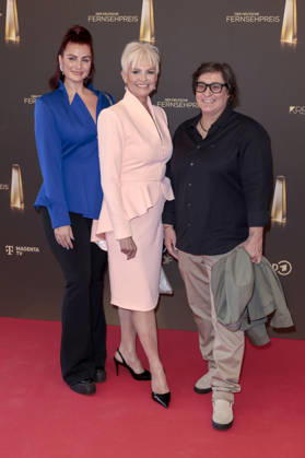 Catharina Convents, Katia Convents und Paola von Griesheim bei der Verleihung des Deutschen Fernsehpreises 2026 - Die Nacht der Kreativen in der Flora. Köln, 08.09.2026