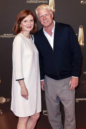 Katrin Vernau und Henrik Pabst bei der Verleihung des Deutschen Fernsehpreises 2026 - Die Nacht der Kreativen in der Flora. Köln, 08.09.2026