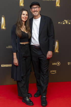 ABB KREATIVE- Marco Rottig weibliche Begleitung zu Gast auf dem roten Teppich bei der Gala Die Nacht der Kreativen Der Deutsche Fernsehpreis 2026 in der Flora am 08.09.2026 in Koeln NRW Deutschland