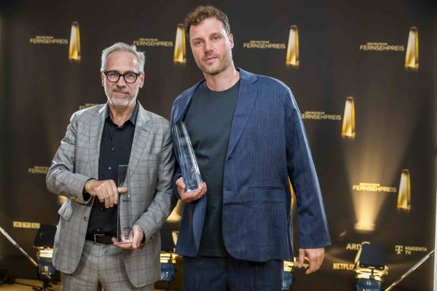 ABB KREATIVE- Preistraeger Auszeichnung für die Beste Musik Fiktion geht an Stefan Will und Robert Henke zu Gast bei der Gala Die Nacht der Kreativen Der Deutsche Fernsehpreis 2026 in der Flora am 08.09.2026 in Koeln NRW Deutschland