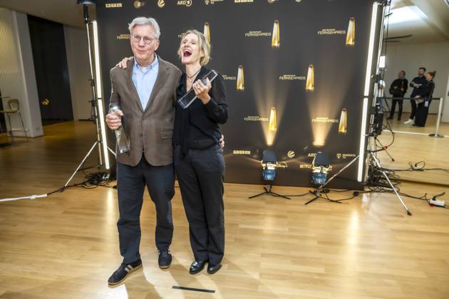 ABB KREATIVE- Preistraeger Auszeichnung für das Beste Buch Fiktion geht an Rolf Basedow, Nicole Armbruster zu Gast bei der Gala Die Nacht der Kreativen Der Deutsche Fernsehpreis 2026 in der Flora am 08.09.2026 in Koeln NRW Deutschland