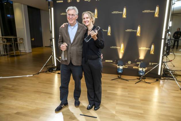 ABB KREATIVE- Preistraeger Auszeichnung für das Beste Buch Fiktion geht an Rolf Basedow, Nicole Armbruster zu Gast bei der Gala Die Nacht der Kreativen Der Deutsche Fernsehpreis 2026 in der Flora am 08.09.2026 in Koeln NRW Deutschland