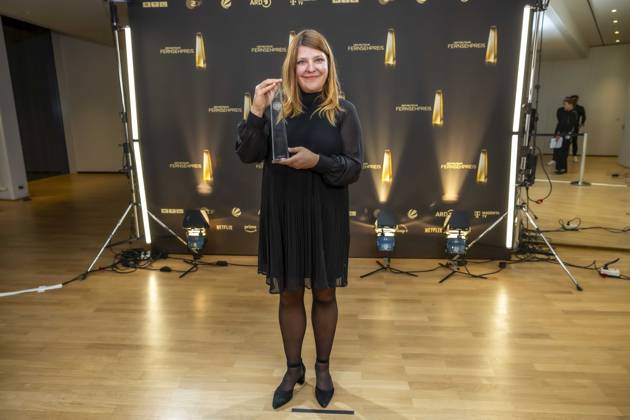 ABB KREATIVE- Preistraeger Auszeichnung für die Beste Montage Information Dokumentation geht an Xenja Kupin zu Gast bei der Gala Die Nacht der Kreativen Der Deutsche Fernsehpreis 2026 in der Flora am 08.09.2026 in Koeln NRW Deutschland