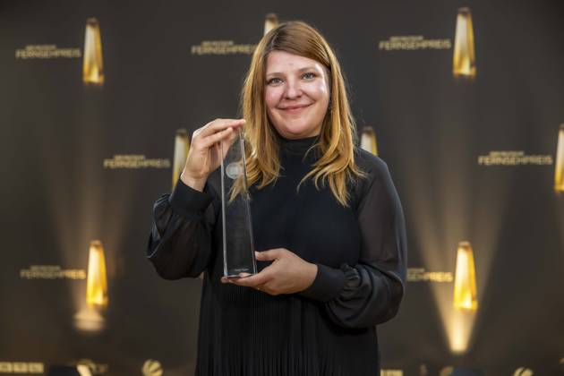 ABB KREATIVE- Preistraeger Auszeichnung für die Beste Montage Information Dokumentation geht an Xenja Kupin zu Gast bei der Gala Die Nacht der Kreativen Der Deutsche Fernsehpreis 2026 in der Flora am 08.09.2026 in Koeln NRW Deutschland