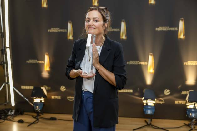 ABB KREATIVE- Preistraeger Auszeichnung für die Beste Regie Fiktion geht an Bettina Oberli zu Gast bei der Gala Die Nacht der Kreativen Der Deutsche Fernsehpreis 2026 in der Flora am 08.09.2026 in Koeln NRW Deutschland