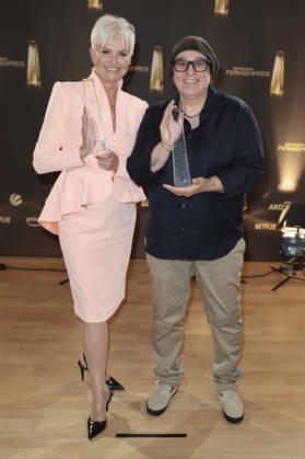 Katia Convents und Paola von Griesheim bei der Verleihung des Deutschen Fernsehpreises 2026 - Die Nacht der Kreativen in der Flora. Köln, 08.09.2026