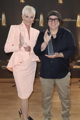 Katia Convents und Paola von Griesheim bei der Verleihung des Deutschen Fernsehpreises 2026 - Die Nacht der Kreativen in der Flora. Köln, 08.09.2026