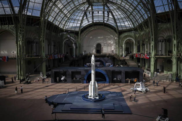 General View During International Space Summit - Paris A general view of the International Space Summit is seen in Paris, France on September 9, 2026. Photo by Eliot Blondet ABACAPRESS.COM Paris France France  Copyright: xBlondetxEliot ABACAx