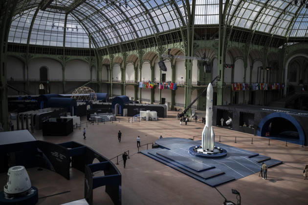 General View During International Space Summit - Paris A general view of the International Space Summit is seen in Paris, France on September 9, 2026. Photo by Eliot Blondet ABACAPRESS.COM Paris France France  Copyright: xBlondetxEliot ABACAx