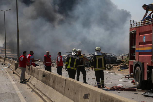 4 killed in explosion in Syria s Idlib province IDLIB, SYRIA - SEPTEMBER 09: Smoke rises after a powerful explosion, the cause of which has not yet been determined, at a warehouse where war remnant munitions were being collected near the Sarmada district of Idlib province in northwestern Syria on September 09, 2026. Police, ambulance, firefighting, and civil defense teams were dispatched to the area. Kasim Yusuf Anadolu Idlib Syria. Editorial use only. Please get in touch for any other usage.  Copyright: x2026xAnadoluxKasimxYusufx