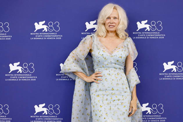 September 9, 2026, Venice, ITALY: Canadian-US actor Pamela Anderson poses for the photocall of ˜Place To Be during the 83rd Venice Film Festival in Venice, Italy, 09 September 2026. The movie is presented out of competition at the festival running from 02 to 12 September 2026. ANSA FABIO FRUSTACI. Venice ITALY - ZUMAa110 20260909_zaf_a110_033 Copyright: xFabioxFrustacix
