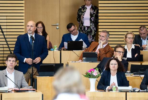 8. THÜRINGER LANDTAG - 52. PLENARSITZUNG ** NUR FÜR REDAKTIONELLE ZWECKE ** EDITORIAL USE ONLY **<p>09 09 2026-Erfurt: Thüringer Landtag 8. Wahlperiode 52. Plenarsitzung im Foto: Steffen Quasebarth (Thüringen.Gerecht) ( Deutschland Thueringen Erfurt Copyright: SaschaxFromm