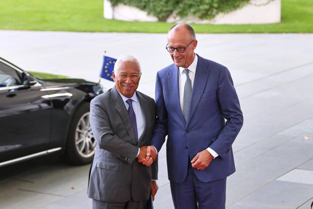 Berlin, Deutschland, 09.09.2026: Bundeskanzleramt: Empfang des Präsidenten des Europäischen Rates im Kanzleramt: Antonio Costa und Bundeskanzler Friedrich Merz (CDU) Copyright: xdtsxNachrichtenagenturx dts_133810