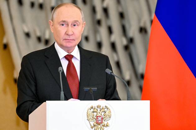 Russia Vietnam 9239765 09.09.2026 Russian President Vladimir Putin speaks during a ceremony to present Vietnamese President To Lam with the Tolstoy Peace Prize at the Kremlin in Moscow, Russia. Alexey Maishev Sputnik Moscow Russia  Copyright: xAlexeyxMaishevx