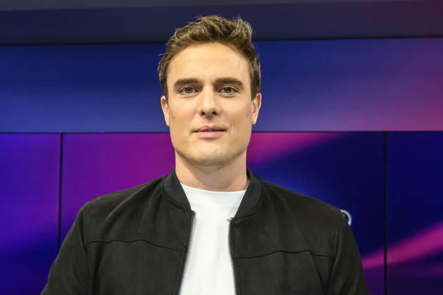im Bild v.l.: Constantin Schreiber (Axel Springer), GER, Berlin, Studio, zu Gast bei Maischberger, politische Talkshow, TV, Format, mit Moderatorin Sandra Maischberger, Das Erste, aus Adlershof Am Studio 20, 09.09.2026, Copyright: HMBxMedia UwexKoch