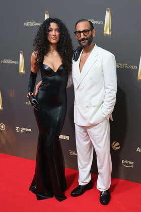 Rebecca Mir und Massimo Sinato bei der Verleihung vom Deutschen Fernsehpreis am 9.09.2026 in Koeln Rebecca Mir and Massimo Sinato arrive for the annual German Television Awards (Deutscher Fernsehpreis) at Confex-Center on September 09, 2026 in Cologne, Germany Deutscher Fernsehpreis Verleihung 2026 in Koeln
