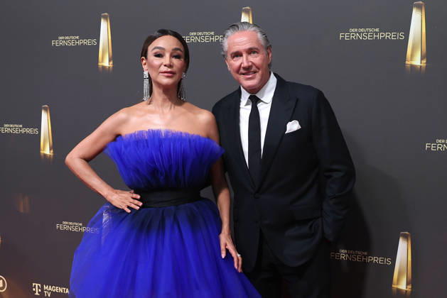 Verona Pooth und Franjo Pooth bei der Verleihung vom Deutschen Fernsehpreis am 9.09.2026 in Koeln Verona Pooth and Franjo Pooth arrive for the annual German Television Awards (Deutscher Fernsehpreis) at Confex-Center on September 09, 2026 in Cologne, Germany Deutscher Fernsehpreis Verleihung 2026 in Koeln