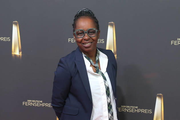 Shary Reeves arrives for the annual German Television Awards (Deutscher Fernsehpreis) at Confex-Center on September 09, 2026 in Cologne, Germany annual German Television Awards (Deutscher Fernsehpreis) in Cologne, Germany