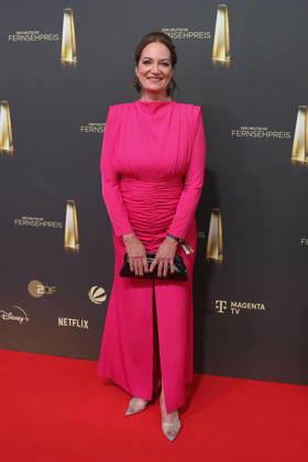 Natalia Woerner arrives for the annual German Television Awards (Deutscher Fernsehpreis) at Confex-Center on September 09, 2026 in Cologne, Germany annual German Television Awards (Deutscher Fernsehpreis) in Cologne, Germany